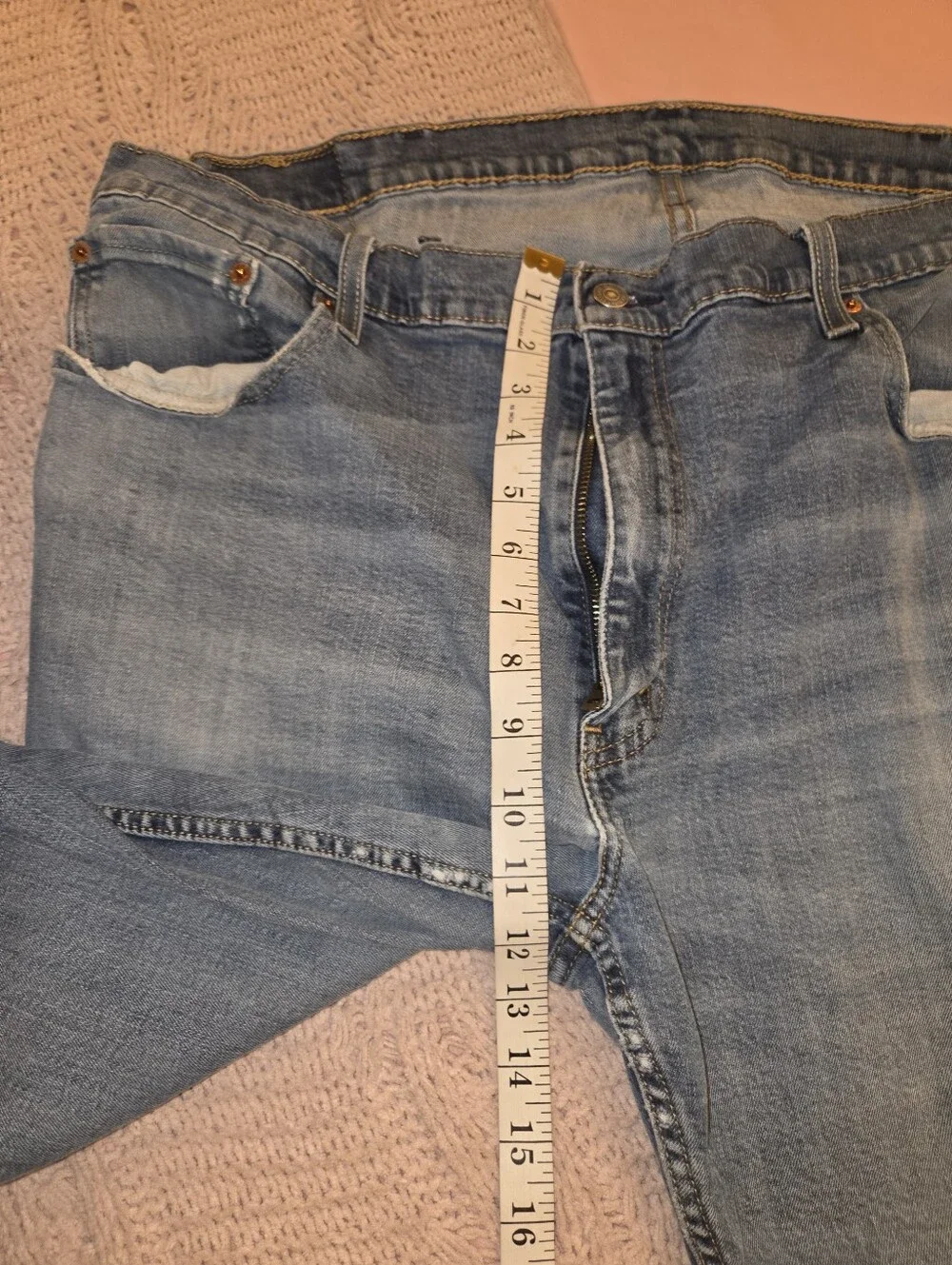 Levis 559 Light Blue Men’s Straight-Leg Jeans 42X32